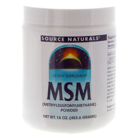 SN MSM POWDER 16 OZ