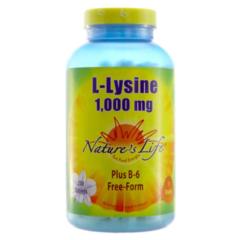 NL L-LYSINE 1000MG 250 TABS