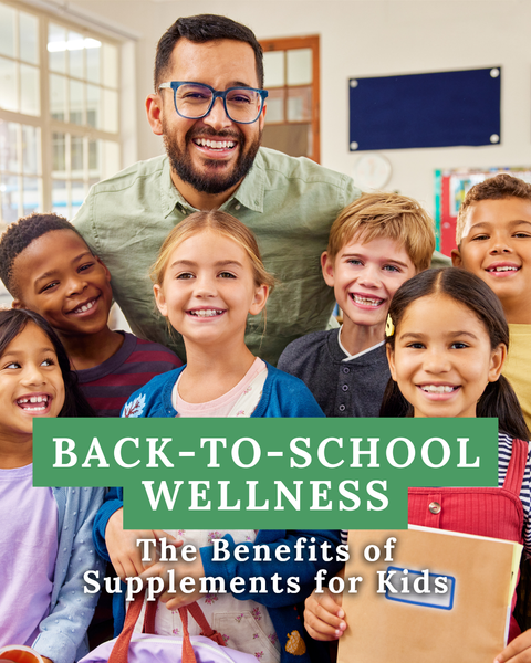 Back-to-School Wellness: The Benefits of Supplements for Kids
