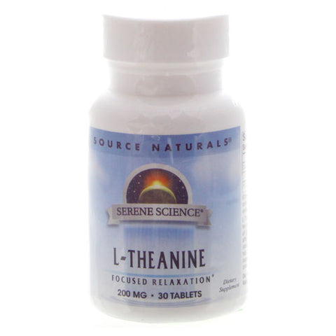 SN L-THEANINE 200 MG 30 TABS
