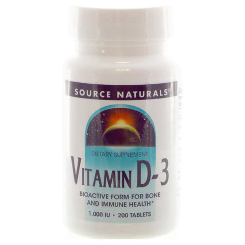 SN VITAMIN D 1000 IU 200 TABS