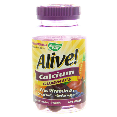 NW ALIVE CALCIUM GUMMY + D 60