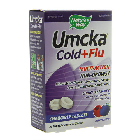 NW UMCKA COLD/FLU BERRY 20CHW