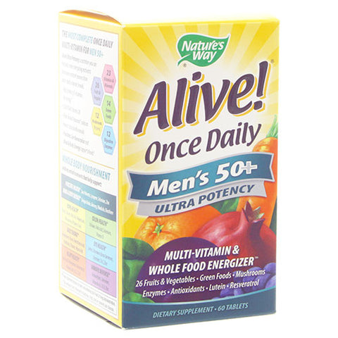 NW ALIVE MEN 50+ MULTI 60 T