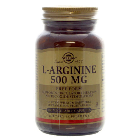L-ARGININE 500 MG CAPS 100
