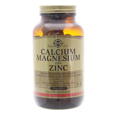 CALCIUM/MAGNESIUM/ZINC 250 TAB