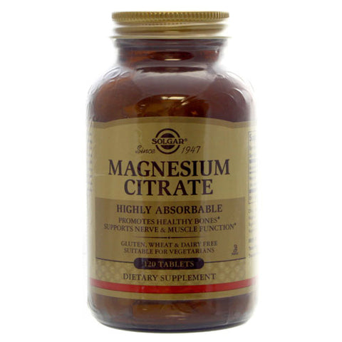MAGNESIUM CITRATE 120 TABS