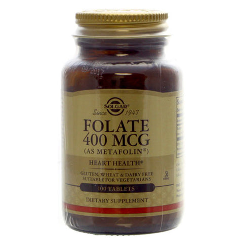 FOLATE 400 MCG 100 T METAFOLIN
