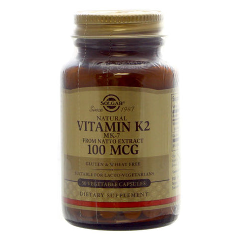 NATURAL VITAMIN K2 100 MG 50VC
