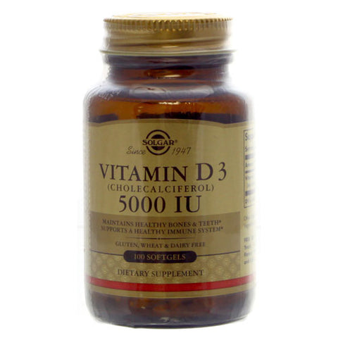 VITAMIN D3 5,000 IU 100 SG