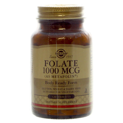 FOLATE 1000MCG AS METFOLIN 120