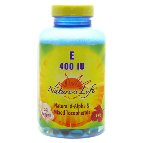 NL VITAMIN E 400 IU 250 SG