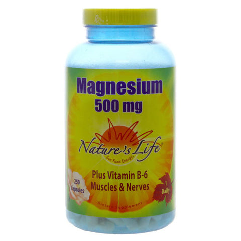 NL MAGNESIUM W/B-6 250 CAPS