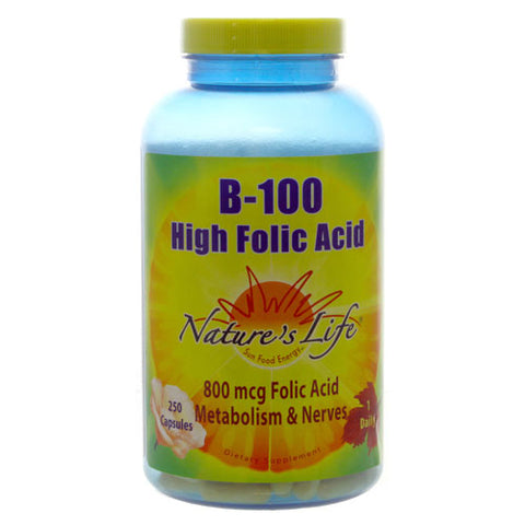 NL B-100 HI FOLIC ACID 250C