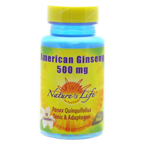 X NL AMERICAN GINSENG 500MG