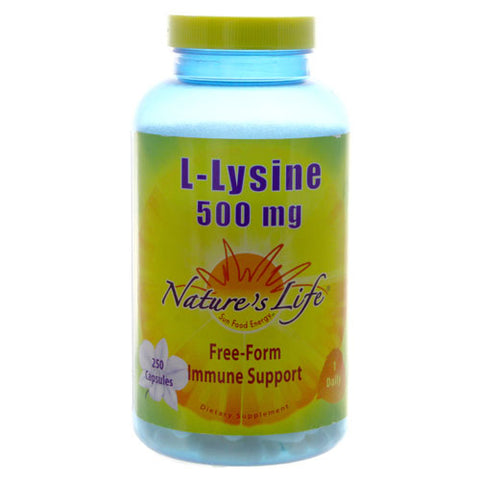 NL L-LYSINE 500 MG 250 CAPS