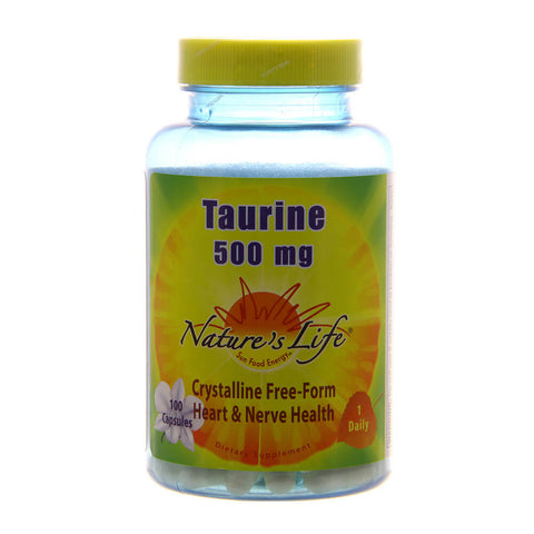 NL TAURINE, 500 MG 100CAPS
