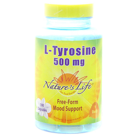 NL L-TYROSINE 500 MG 100C