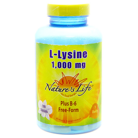 NL L-LYSINE 1000MG 100 TABS
