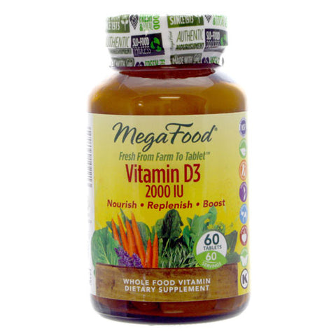 VITAMIN D3 2000 IU 60 TABS
