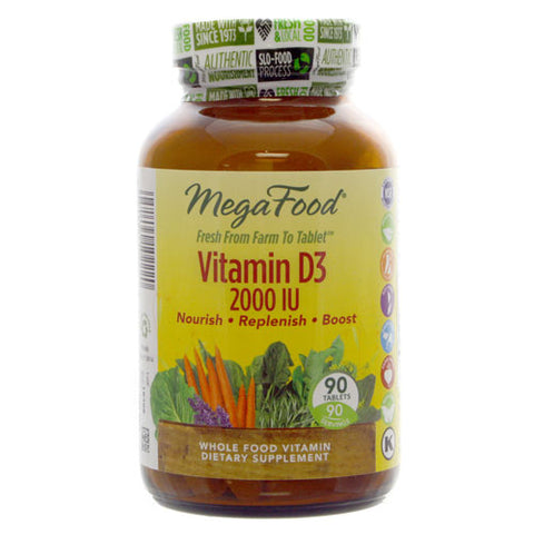 VITAMIN D3 2000 IU 90 TABS
