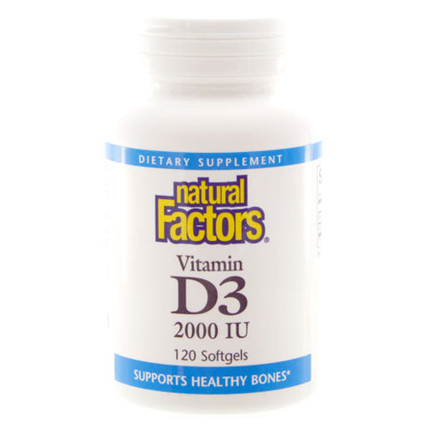 VITAMIN D3 2000 IU 120 SG