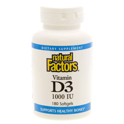 VITAMIN D3 1,000 IU 180 SG