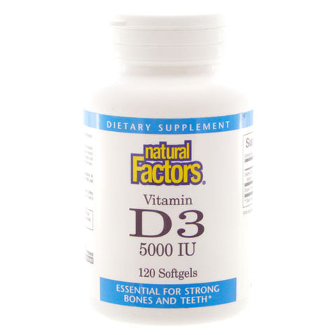 VIT D3 125 MCG/5000 IU 120 SG