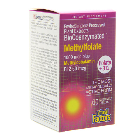 BIOCE METHYLIFOLATE 1000MCG 60