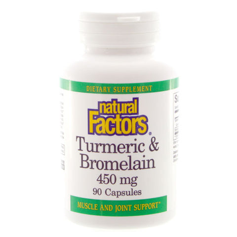 TURMERIC & BROMELAIN 90 CAPS