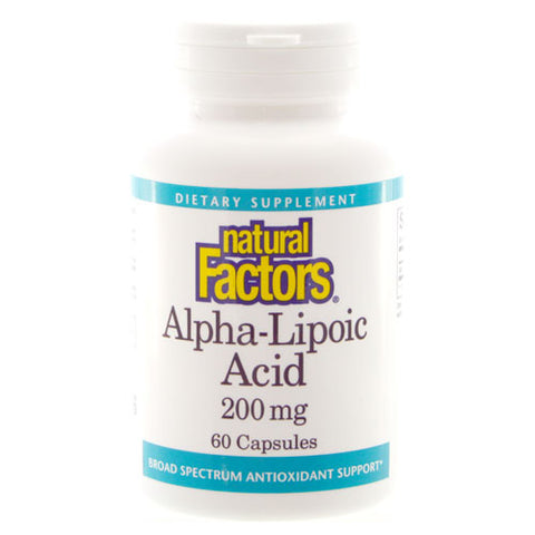 ALPHA-LIPOIC ACID 200 MG 60
