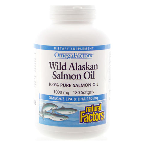 WILD ALAS SALMON OIL 180 SG