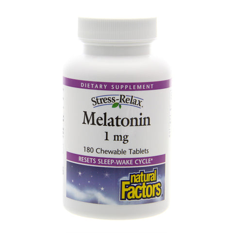 S/R MELATONIN 1MG 180 CHEWS
