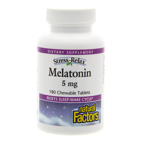 S/R MELATONIN 5MG 180 CHEWS