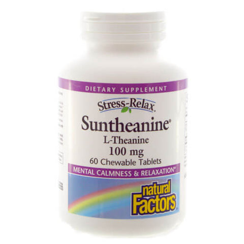 S/R L-THEANINE 100 MG 60 CHEWS