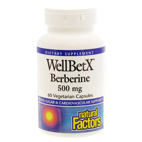 WELLBETX BERBERINE 500 MG 60 V