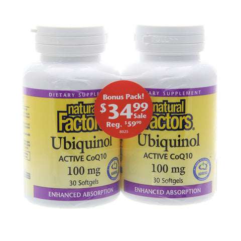 UBIQUINOL PAIR P 100MG 2x30 SG