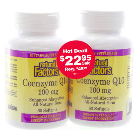 CO Q10 100 MG 2x60 BOGO