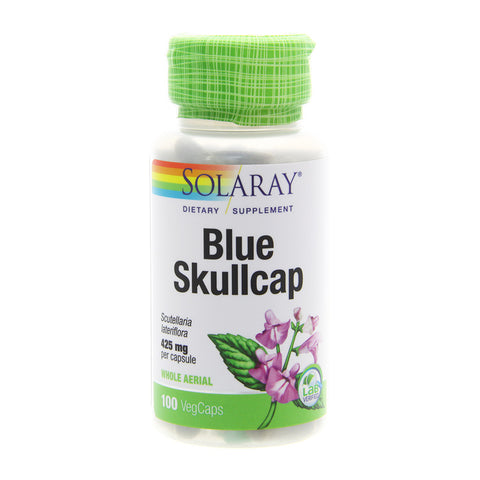 S BLUE SKULLCAP 420 MG 100 C