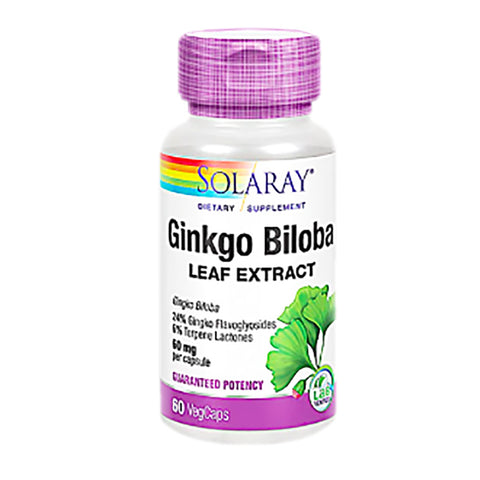 S GINKGO BILOBA EXT 60 MG 60 V