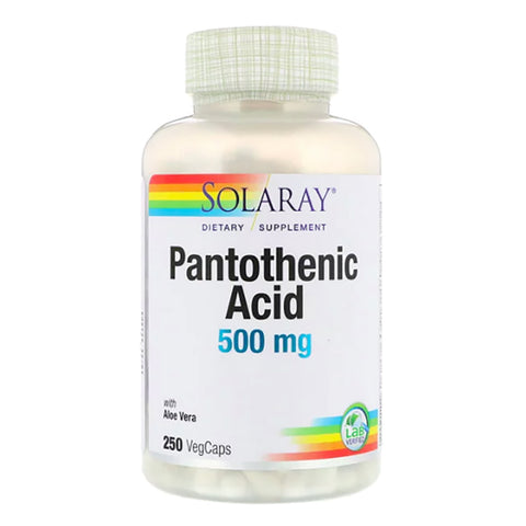 S PANTOTHENIC ACID 500 MG. 250