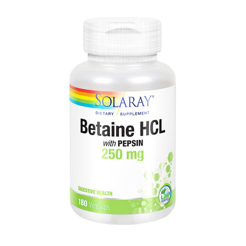 S HCL WITH PEPSIN 250MG 180C