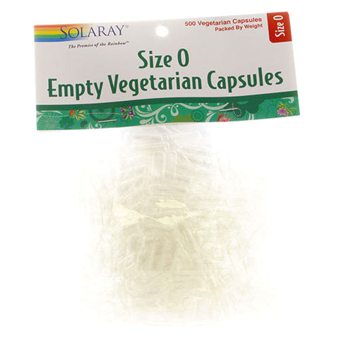 S EMPTY VEG 0 500 CAPS 4/CASE