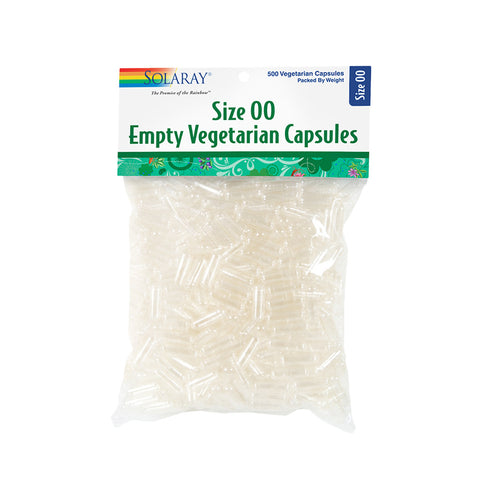 S EMPTY VEG 00 500 CAPS 4/CS