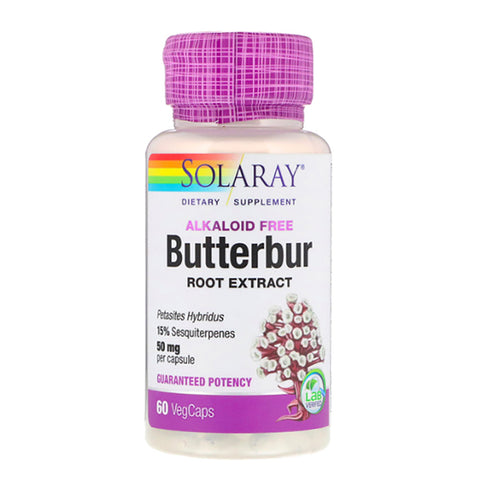 S BUTTERBUR EXT 50 MG 60 VC