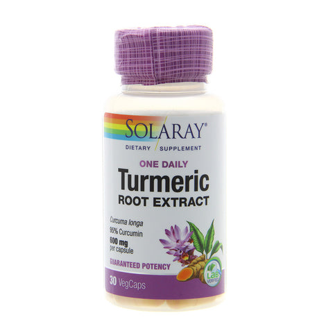 S TURMERIC 1-DAILY 600 MG 30VC