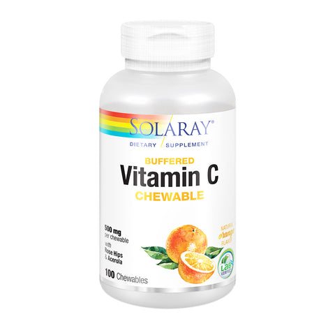 S VITAMIN C-500 CHEW ORNG 100C