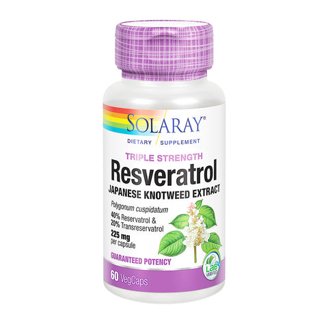 S RESVERATROL (3X) 225 MG 60VC
