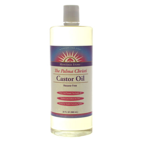 xHER CASTOR OIL (PHARM) 32 OZ