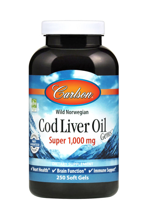 COD LIVER OIL GEMS 1000 250 SG